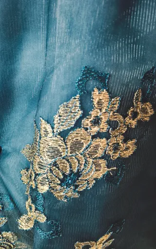 Traje de Madrina azul