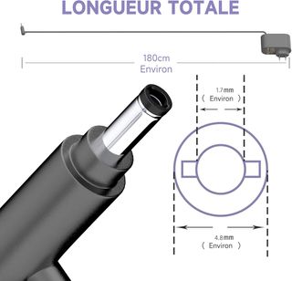 Caricabatterie Shefor 30,45 V compatibile con Dyson V10 V