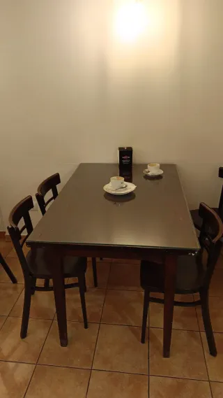 Mesa y 2 Sillas Cafetería