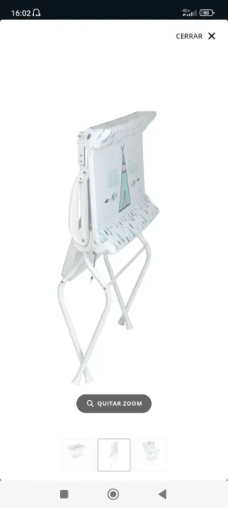 Cambiador con bañera Plastimyr