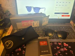 Gafas de sol Ray-Ban Clubmaster Marrón/Dorado