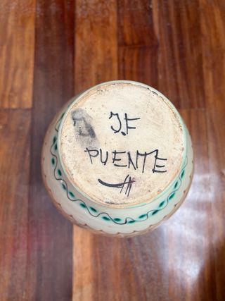 Jarrón Cerámica Puente del Arzobispo