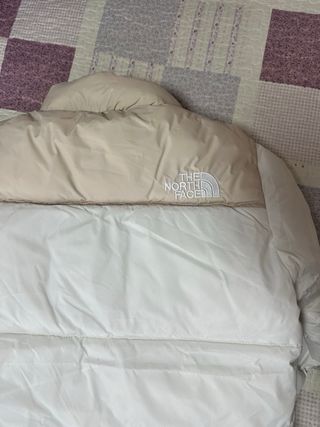 The North Face Abrigo Nuevo Beige/Blanco Talla L