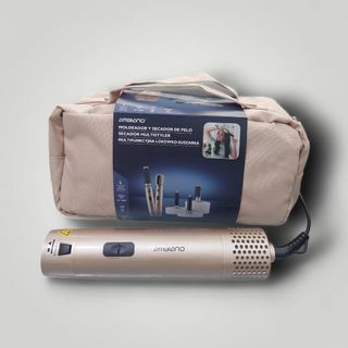 MOLDEADOR Y SECADOR DE PELO MULTIFUNCION 5 EN 1 AMBIANO DORADO BOLSA ARENA * A ESTRENAR*