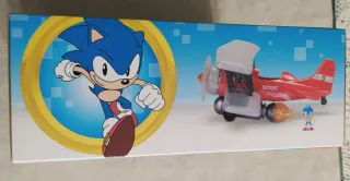 Caja vacía juguete Sonic Tornado Biplane