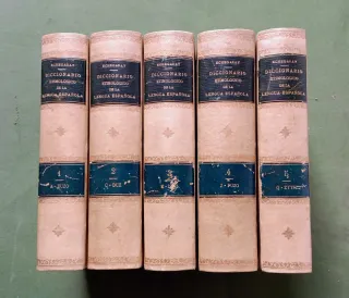 Diccionario Etimologico Echagaray - 1887.