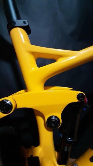 Bicicleta de Montaña Amarilla