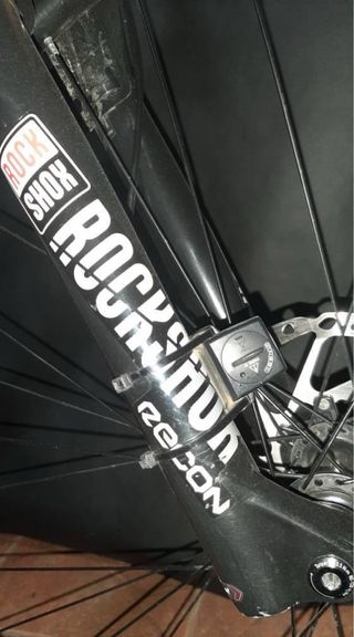 Bicicleta de Montaña Amarilla