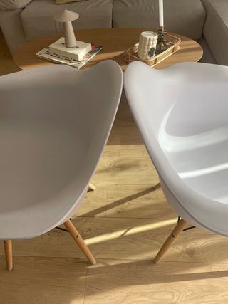 Sillas estilo escandinavo (2 unidades)