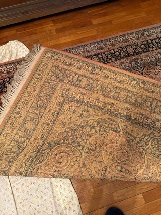 Alfombra de fibra sintética estilo persa