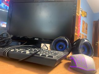 Pack Monitor + Teclado + Ratón + Altavoces