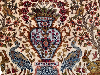 Tappeto Hereke Seta 75x50 Cm - Collezione