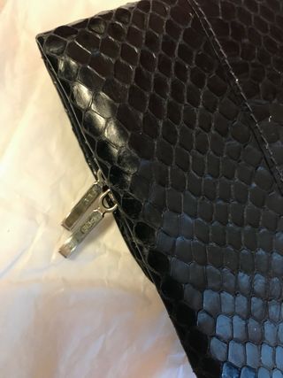 Portafoglio Chanel Pelle Nera Piton