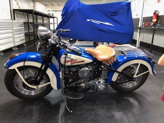 Harley Davidson WL Civil 1943 Original