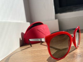 Gafas Emporio Armani Rojas y Negras