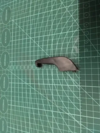 Gancho portabolsas negro