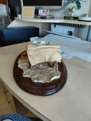 Carro de manualidades decorativo