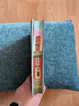 La casa en el mar más azul. Cantos tintados.