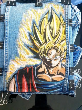 Cazadora vaquera blanca Disney Mickey Minnie