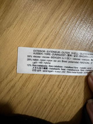 Vestido negro Zara brillos