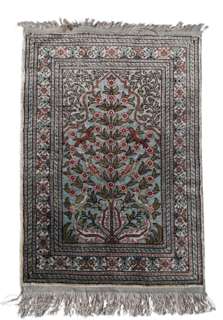 Tappeto Hereke Seta Collezione 55x40 cm