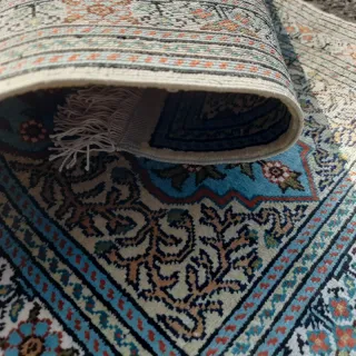 Tappeto Hereke Seta Collezione 55x40 cm