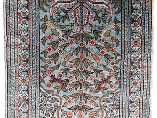 Tappeto Hereke Seta Collezione 55x40 cm