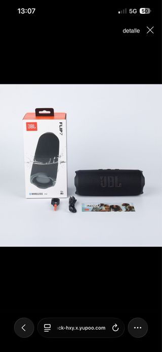 Altavoz JBL Flip 7 Negro