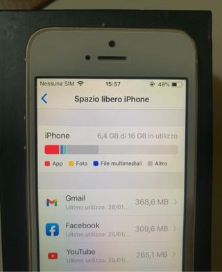 iPhone 5S 16GB Bianco/Oro