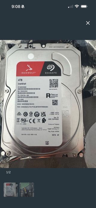 Disco Duro Seagate IronWolf 4TB Nuevo