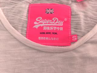 CAMISETA MUJER TALLA S SUPERDRY