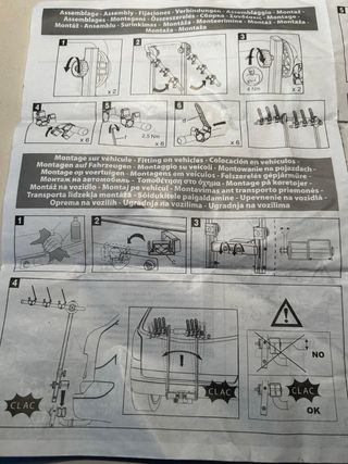 Portabicicletas bola remolque plataforma 2