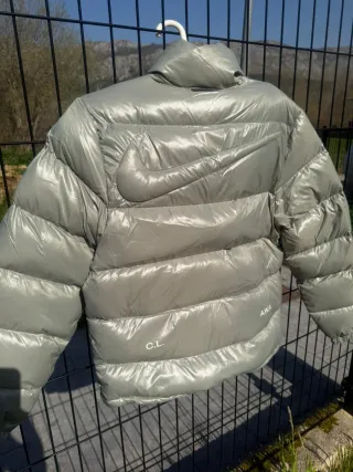 Nuevo / Cazadora Puffer Nike x Nocta Talla M Gris