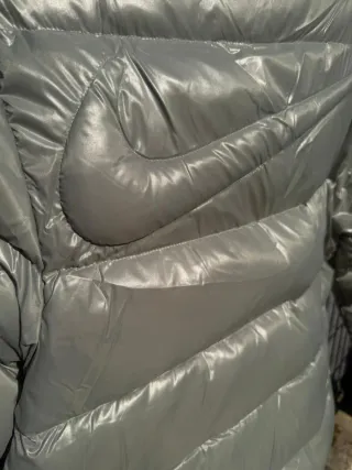 Nuevo / Cazadora Puffer Nike x Nocta Talla M Gris