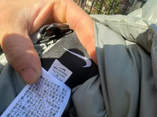 Nuevo / Cazadora Puffer Nike x Nocta Talla M Gris