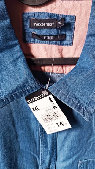 Camisa Vaquera Hombre TXXL