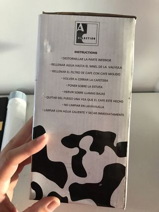 Cafetera Espresso Vaca 9 Tazas