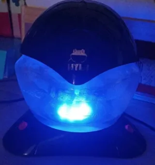 Humidificador Hyla Negro/Rojo