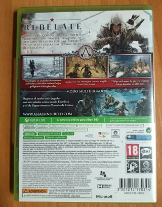 Assassin's Creed III Xbox 360 Classics