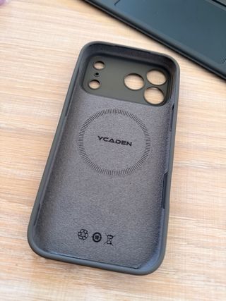 Funda iPhone 17 Pro Max Gris Magsafe YCaden