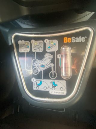 Seggiolino auto BESAFE con isofix per neonati e bambini fino a 18 kg