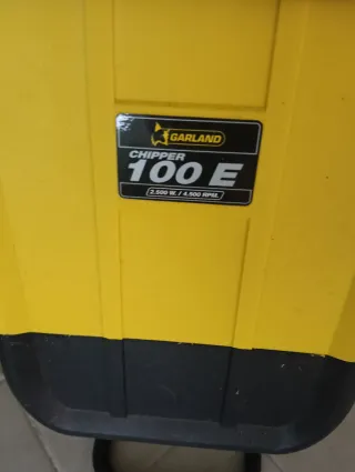 Biotrituradora Garland Chipper 100E