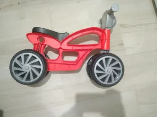 Correpasillos Moto Roja