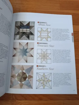 PATCHWORK LES MODELES TRADITIONNELS EN LEGONES