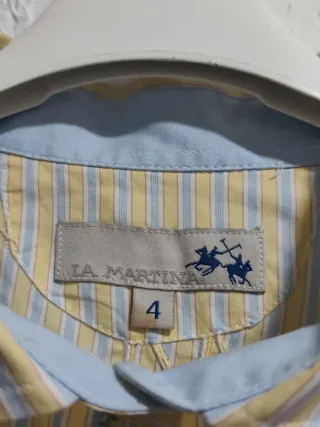 Camisa La Martina Rayas Talla S