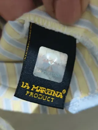 Camisa La Martina Rayas Talla S