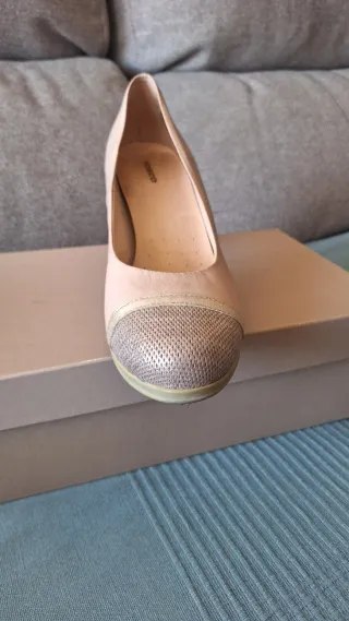 Zapatos de tacón Fosco beige/rosa