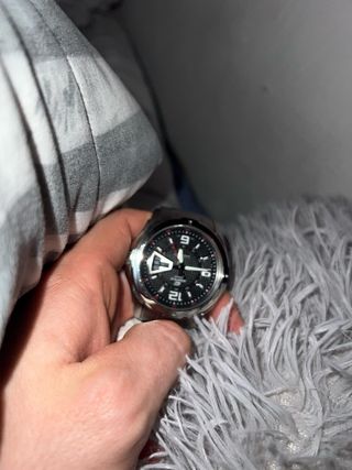 Reloj Casio Edifice Negro y Plateado