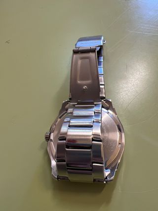 Reloj Casio Edifice Negro y Plateado