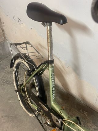 Bicicleta Plegable Universal Verde made in Polonia